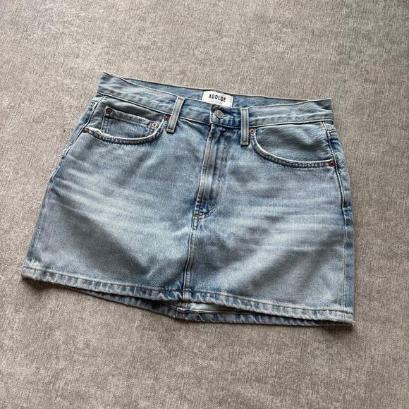 AGOLDE Dresses & Skirts - Agolde Denim Mini Skirt